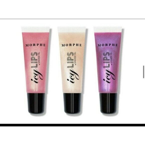 Morphe X Saweetie Collection Eyeshadow Brushes Lips Setting Mist Makeup Set New - Picture 10 of 12